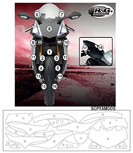 【新品・未開封】 R&G セカンドスキン YAMAHA RG-SCPYAM005 Amazon | R&G(アールアンドジー) セカンドスキン(高品質ポリウレタン