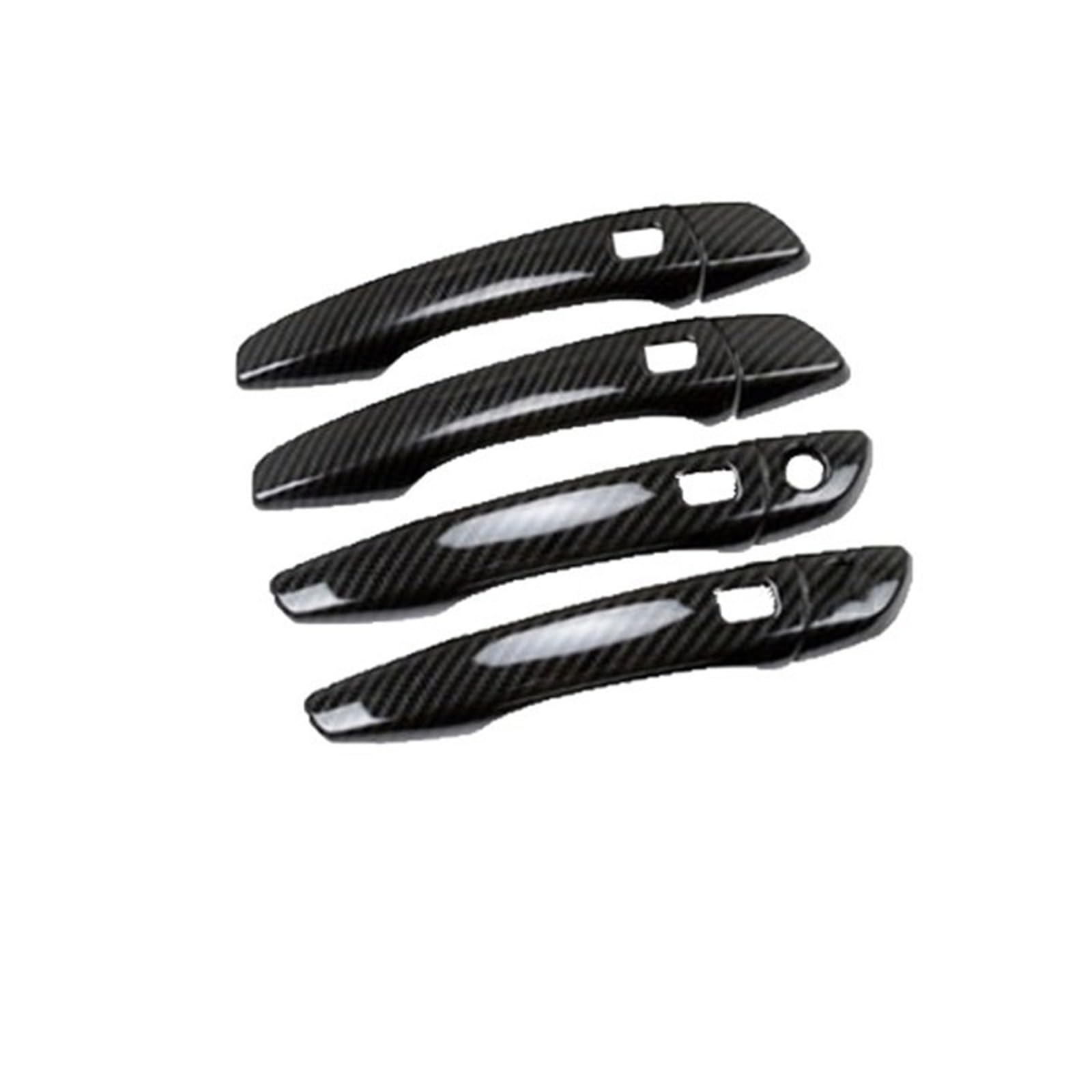 Drezzo Car Exterior Door Handle for Protective for Citroen C4 MK3 2021-2023 Car Outer Door Handle Cover Trim(2 keyless Entry)