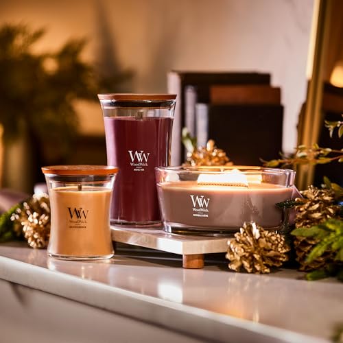WoodWick Rouge Oud Scented Large Hourglass Candle, Crackles as it Burns, Up to 120 hrs Burn time, Perfect for Gifting, 21 oz by WoodWick - Image 7