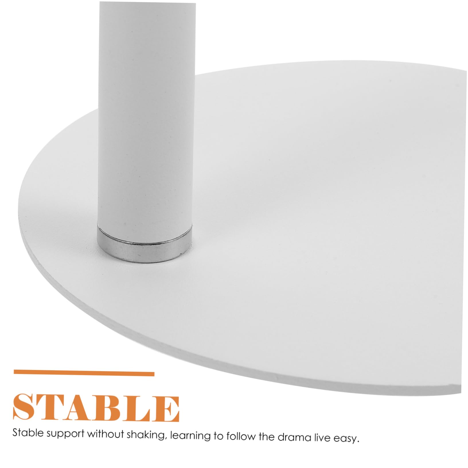 DOITOOL Supporto Tablet da Tavolo Bianco in Lega di Alluminio Abs