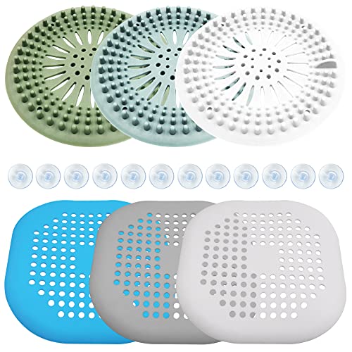 SENHAI - Set di 6 filtri per lavello, in silicone