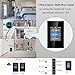 LANBON Smart Light Switch 1/2/3 Gang Work with Alexa & Google Home, Single Pole, No Dim, Needs Neutral Wire, Illuminated LCD Touch Switch Panel WiFi Mesh No Offline for Whole House Smart, L8-HS-Black