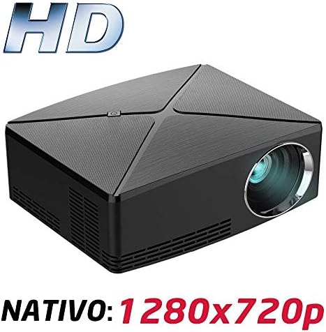 Proyector Full HD 1080P, HD400 (2019 Nuevo), Maxima Luminosidad P...