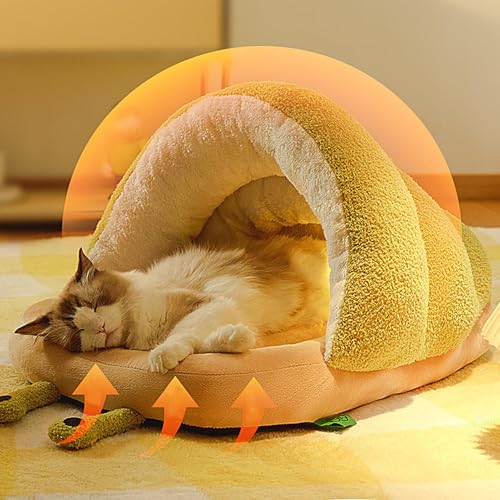 Lit en forme d'escargot pour chat et maison d'intérieur - 5