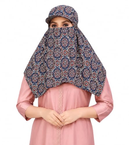 Image of Sun Protection Summer Wear Scarf Mask Face Cover Head Bandana For Women Girls Dupatta Hijab
