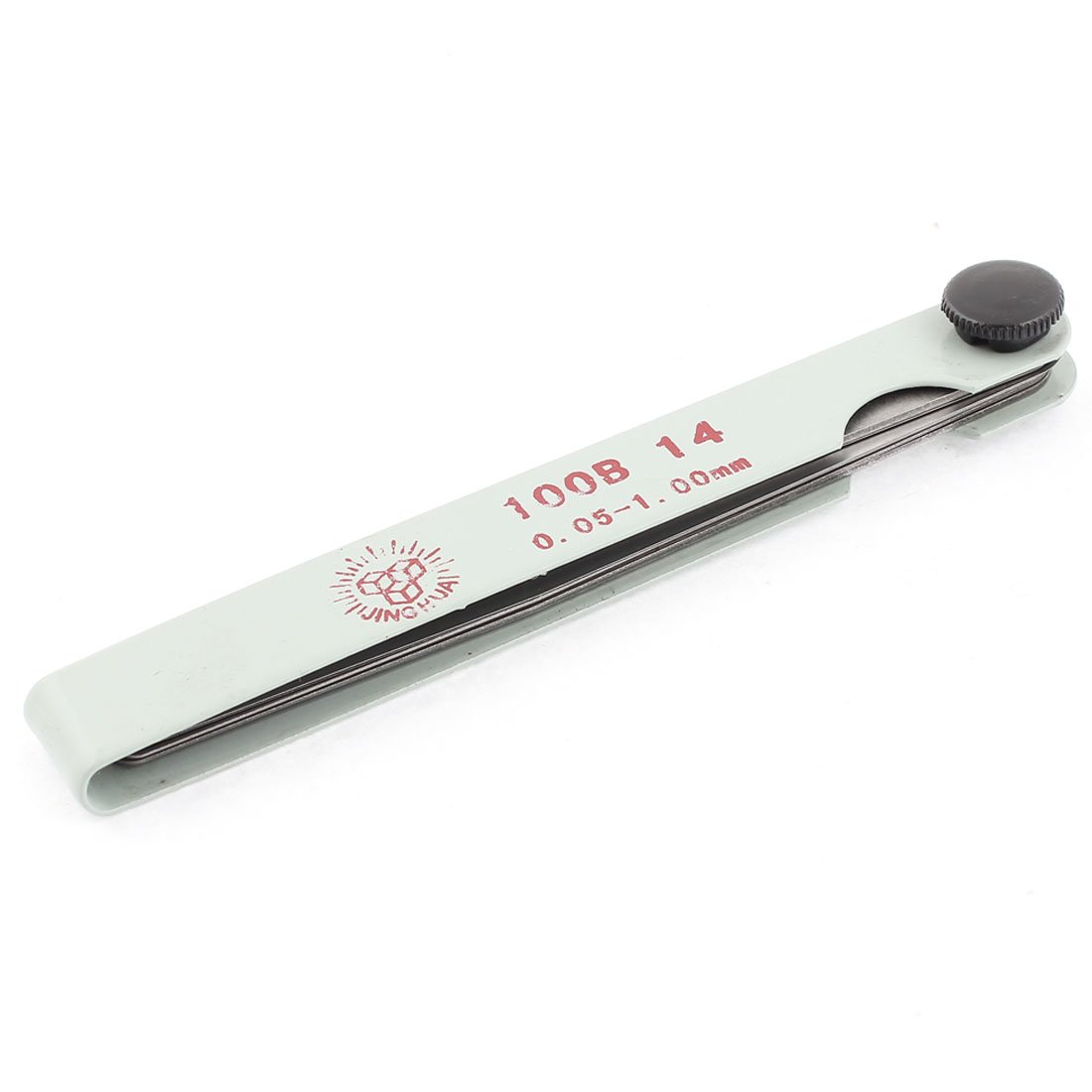 Aexit 100B-14 0.05-1.00mm Gauges Thickness 14 Leave Measuring Tool Feeler Gauge Sets Filler Gauge