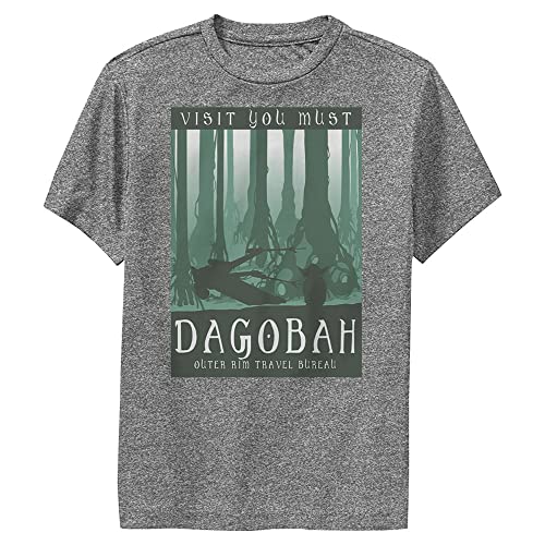 STAR WARS Visit Dagobah Boys Short Sleeve Tee Shirt
