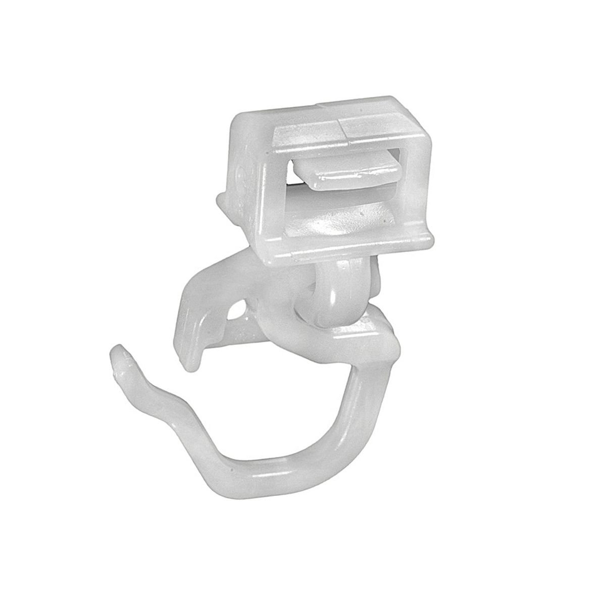 Rideau Clic avec crochets plissés courts HINNO HC 31 pour rails de rideaux en aluminium avec largeur de voie de 6 mm Rideau Clic avec crochets plissés courts HINNO HC 31 pour rails de rideaux en aluminium avec largeur de voie de 6 mm