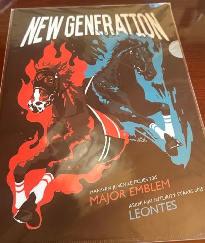 クリアファイル リオンディーズ メジャーエンブレム 朝日杯FS 阪神JF JRA競馬 C818のサムネイル