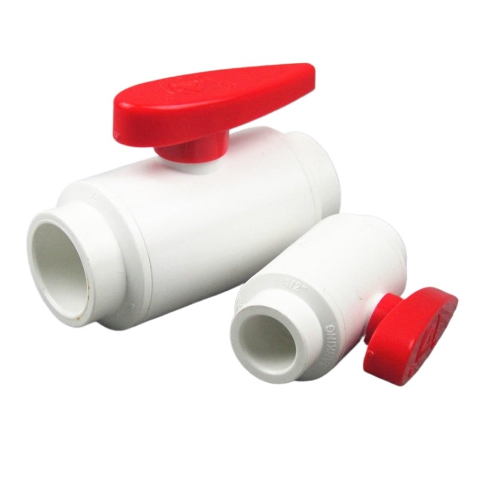 1 válvula de bola I.D20/25/32/40/50 mm para acuario, accesorios de tubería de riego para jardín, hogar, adaptador de conector de tubo de riego (diámetro interior: 32 mm)