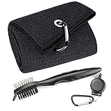 MEEQIAO Muy Durable Limpiar Palos de Golf Cepillo y Kit de T