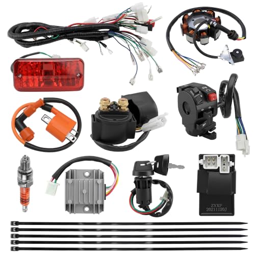Image of PRO BAT 4 Stroke Dirt Bike 200cc Electrical Wiring Harness Kit