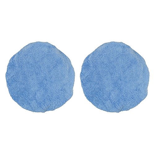 Detailer's Choice 6-378 Microfiber Bonnets, 7 to 8 Inches, 2 Pack