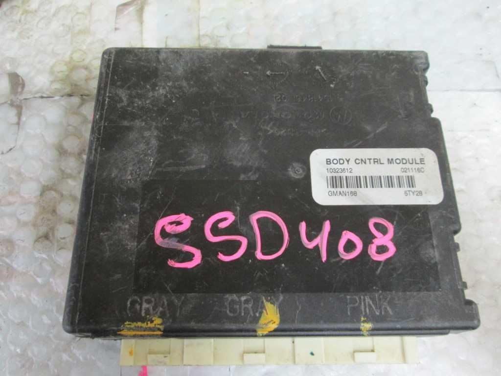 Body Control Module BCM Fits 00-04 Impala Monte Carlo 10323612