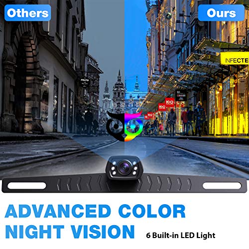 Zeroxclub B01 Wired Backup Camera Kit With 7 Inch Monitor, Hd 1080P Display For Car Truck/Pickup/Suv/Van/Rv, Night Vision Rear View Camera Ip69 Waterproof-B7 thumb #8