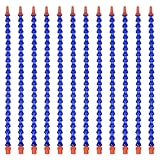 QUARKZMAN 12Stk Flexibler Wasser Öl Kühlmittel Schlauch 13mm Gewinde 40cm Länge Rund Düse Flexibles Einstellbares Kühlrohr für Drehbank CNC Hydraulik Maschinen