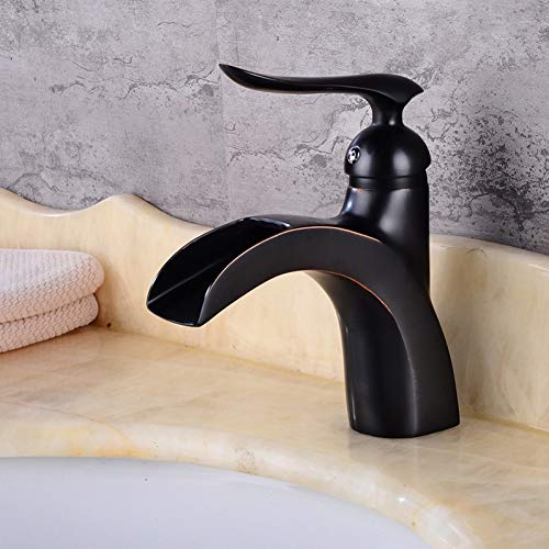 Robinet de bassin cascade mitigeur salle de bain moderne lwx grue eau chaude froide sur pont