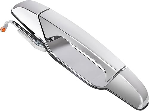 Manija exterior cromada para puerta trasera izquierda del lado del conductor de repuesto para Cadillac Escalade 2007-2013, Chevy Tahoe Silverado