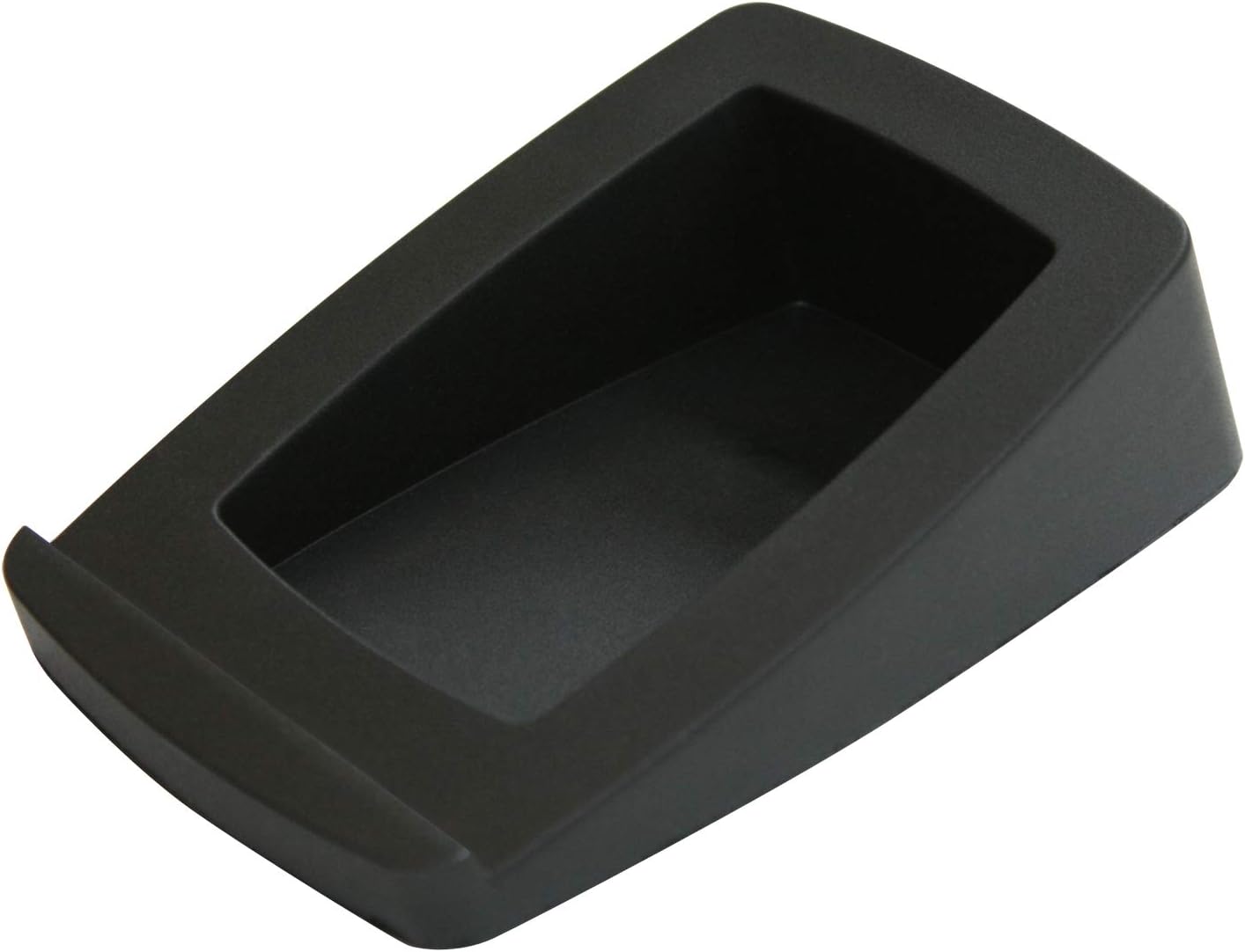 DS2 Desktop Speaker Stands, Vibration Damping Tilted Silicone Tabletop Speaker Stands Pair for Small Speakers, PC Speakers, Gaming Speakers, and Studio Speakers - Black (Pair)