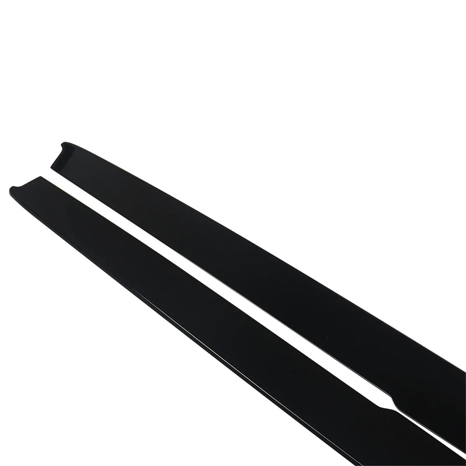 Panel przedłużający boczną dokładkę wargi kompatybilny z BMW serii 5 F10 M Sport 520i 528i 535d 550i 2011 2012 2013 2014 2015 2016 czarny błyszczący