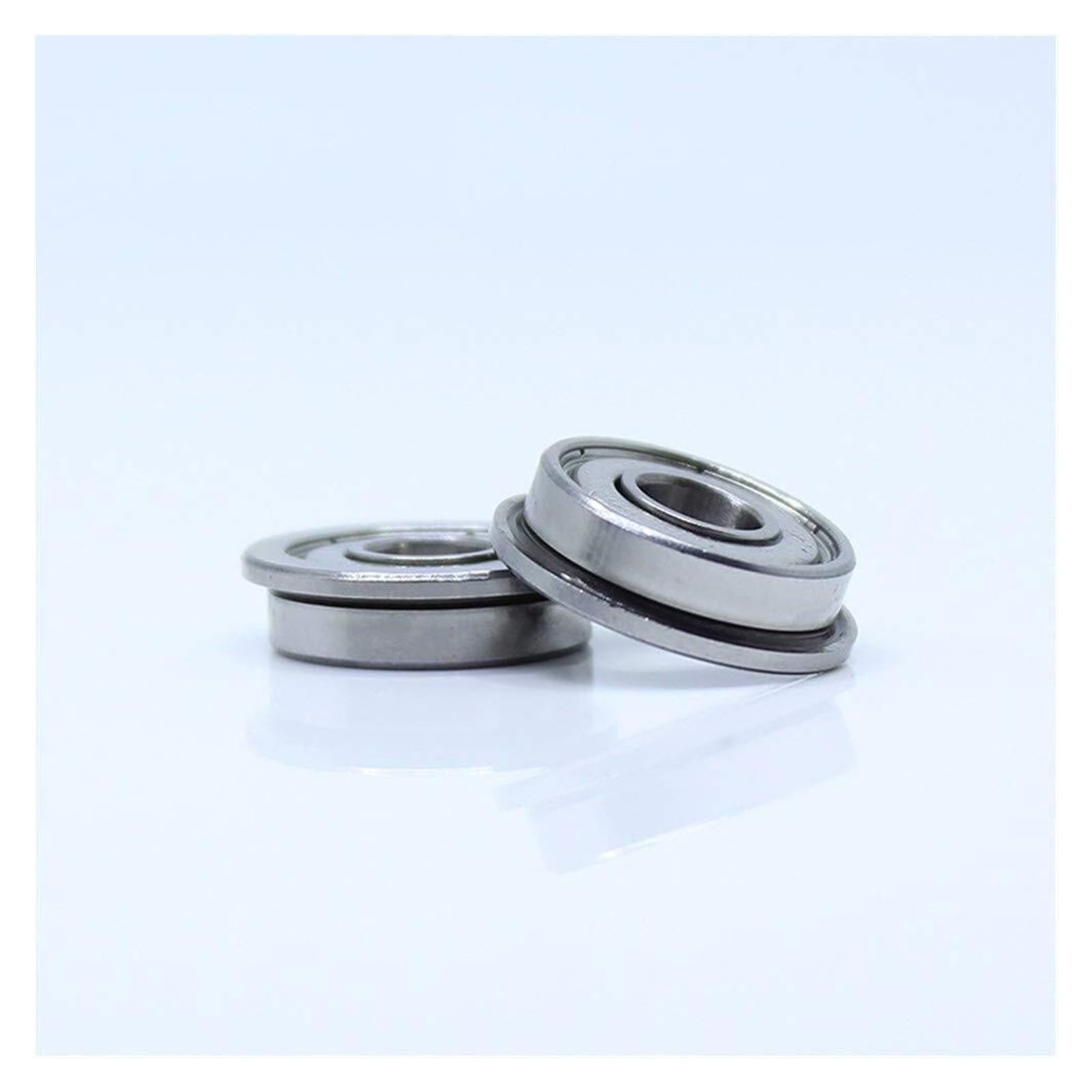 Rodamientos Sellados, WWBR F695ZZ Rodamiento de bolas con bridas ABEC-5 (10PCS) 5 * 13 4 mm F695Z Rodamientos acero cromado F695 ZZ F619/5ZZ