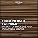 L'Oreal Paris Infallible Volumizing 24H Wear Brow Mascara, Long Lasting Eyebrow Makeup for 2X Fuller Eyebrows, 5.0 Brunette, 0.13 Fl Oz