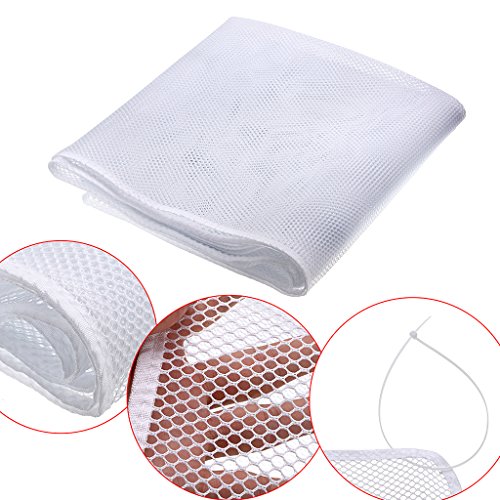 image for Hipiwe Rail Net 6.6ft L x 2.5ft H Indoor Balcony and Stairway Railing 