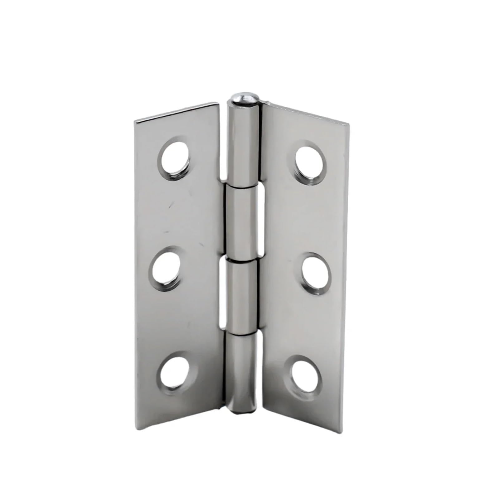 Charnières de porte inox ultra résistantes et plates pour boîte en bois
