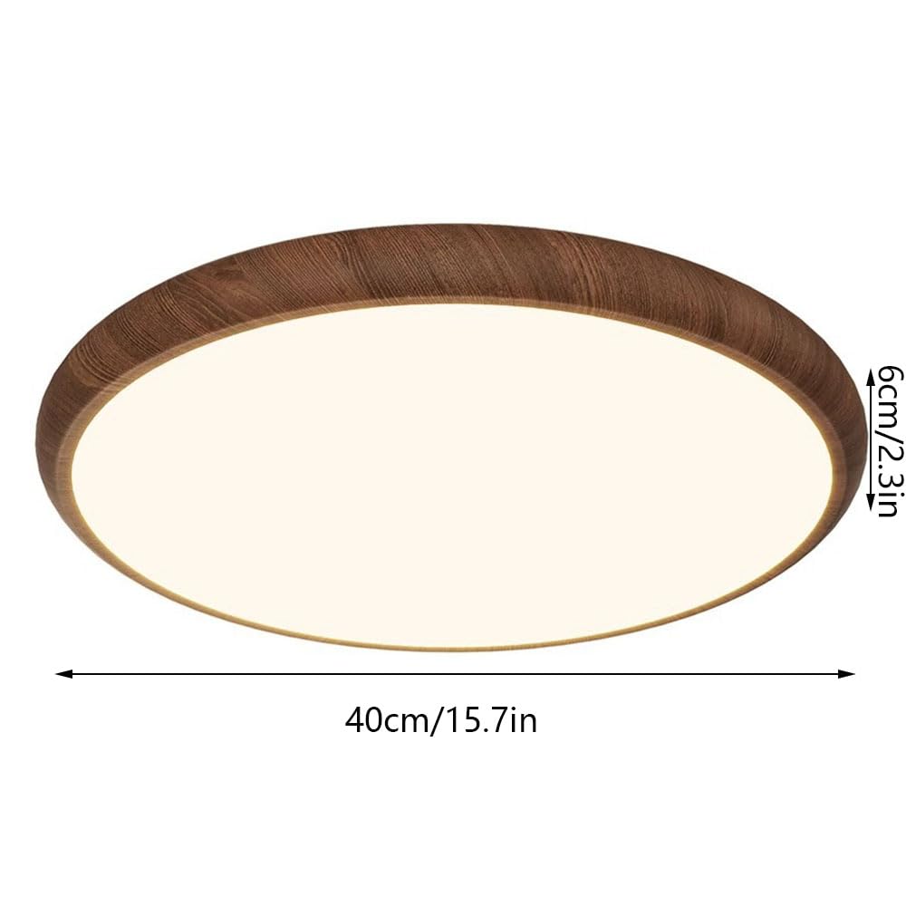 Prosta Okrągła Lampa Sufitowa Oprawa Sufitowa Do Montażu Częściowo Wpuszczanego Lampa Sufitowa LED Z 1 Lekkiego Metalu Do Montażu Podtynkowego Energooszczędna, Ściemnialna Oprawa Oświetleniowa KNBVFHG