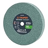 TRUPER PIES-6160T 6' Silicon Carbide Bench Grinding Wheels. Grit=60, Thickness=1', Drill=1'. 1 Pack