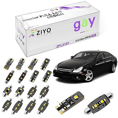 Kit de luces LED interiores para Mercedes Benz CLS W219 2006-2011 miniatura 1