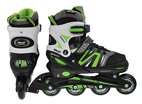 SULOV Unisex-Youth B INL-L Inline Skates Marko, Size-Large, Multi-Color, One