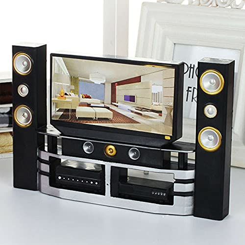 Acxico 1Pcs Mini House Miniature Mini Tv Accessories Mini Living Room Decor #TOP2