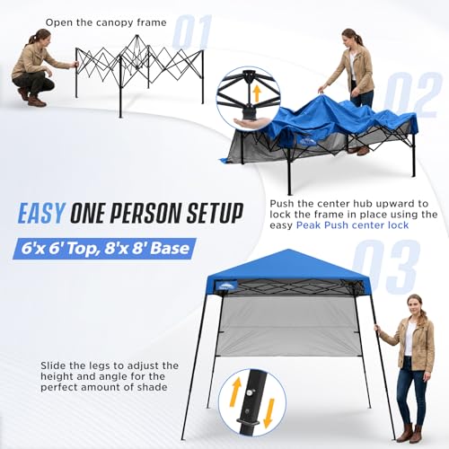 EAGLE PEAK 8x8 Pop Up Canopy