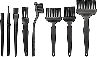 GRABLOOM Anti-Static Brush ESD Safe Nylon Cleaning Brush Set for Mobile Phone Tablet PCB BGA Repair Cleaning Work Anti Static Brushes for Pc to Clean Electronics