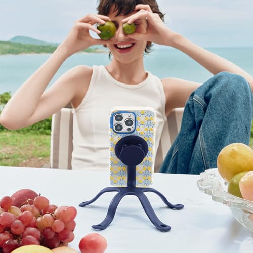 Image of PopSockets Phone Grip for MagSafe, Magnetic Holder, Phone Stand - Basic Naval