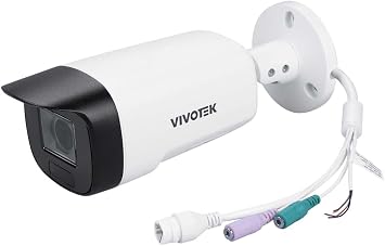 VIVOTEK V-Series IB9399-EHTV 8MP AI Outdoor Bullet, 30fps, H.265, 4,3-9,8mm, IR, WDR