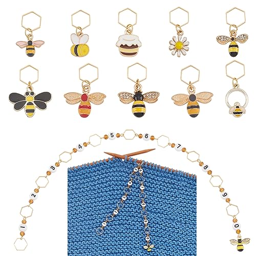 Perles acryliques pour tricotage sans accroche pour réparer et embellir vos anciens tricots