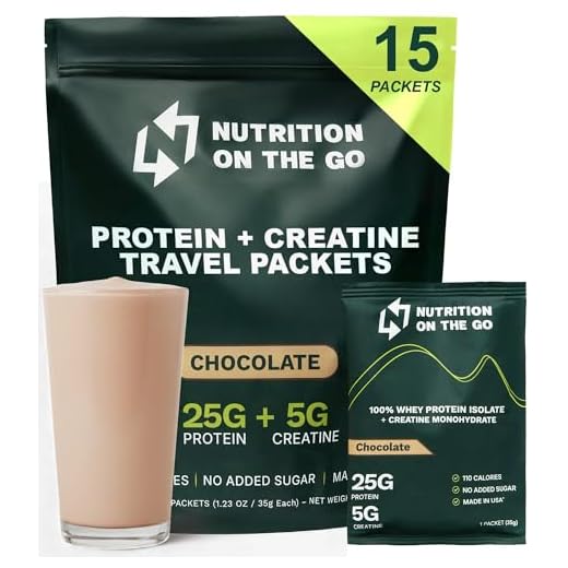 On-The-Go Whey Protein Isolate Packets