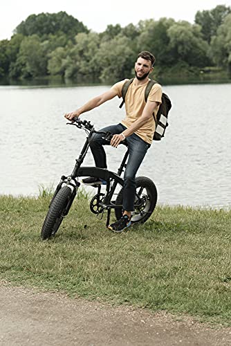 I-Bike Orso Ita99, Bicicletta Elettrica Ripiegabile Unisex Adulto, ‎‎Nero, 175.5 X 130.5 X 30.5 Cm - 8