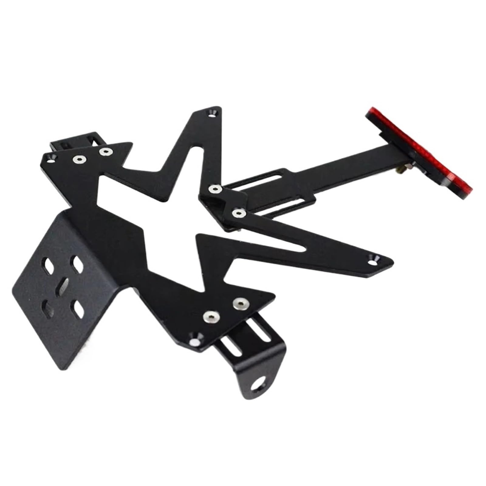 Uchwyt tablicy rejestracyjnej Uchwyt tablicy rejestracyjnej motocykla pasujący do Suzuki, Kawasaki Ninja Z750, Z800, Z900, ER6N, ER6F Ramki tablic rejestracyjnych