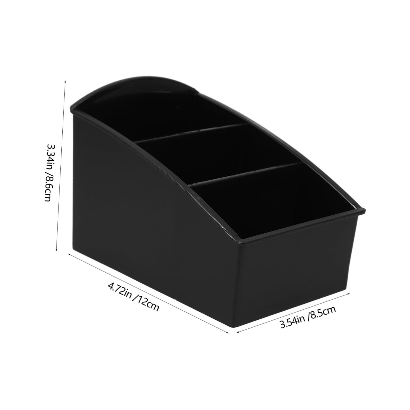 Unomor Tea Bag Organizer Box Multi Storage for Tea Bags Sugar Packets and Coffee for Countertop Use for Home and Coffee Shops Compartments for Easy Access