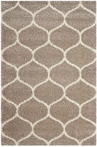 Image of Shaggy Carpet for Home 2 x 6 Feet Ultra-Soft, Thick, and Stylish Shag Texture Ideal for Living Room, Bedroom, or Office - Easy to Clean and Perfect (Ivory Beige MORACCAN,)