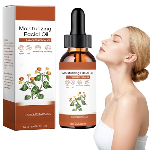 Paracress Aceite facial, suero facial antiedad Paracress con ácido hialurónico y vitamina E, suero blanqueador contra manchas oscuras, reafirmante aceite facial hidratante para mujer (1 unidad)