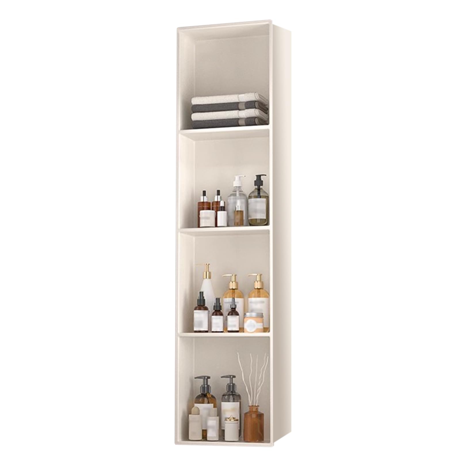 Étagère de douche Nizer en acier inoxydable 304 au design moderne et chic