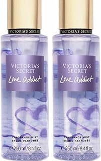 VICTORIA'S SECRET Love Addict Fragrance Ladies Womens Body Mist, 250 ml 2 Pack