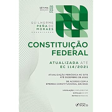 Capa do livro CONSTITUIÇÃO FEDERAL - 7ª ED - 2022