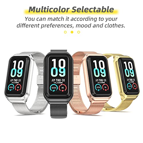 Image of Strap for Amazfit Band 7 Metal Replacement Strap Wristband Watch Strap Compatible with Amazfit 7 Fitness Tracker smartwatch