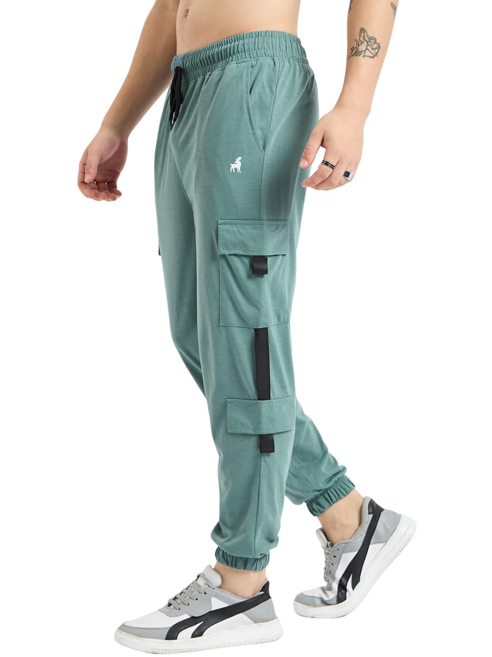 Cargo Style Solid Stylish Trackpant for Men's|| Joggers for Mens || Summer Wear-image-34