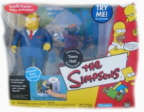 The Simpsons Town Hall Interactive Environment, Mayor Quimby